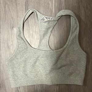 Forever 21 Gray Sports Bra